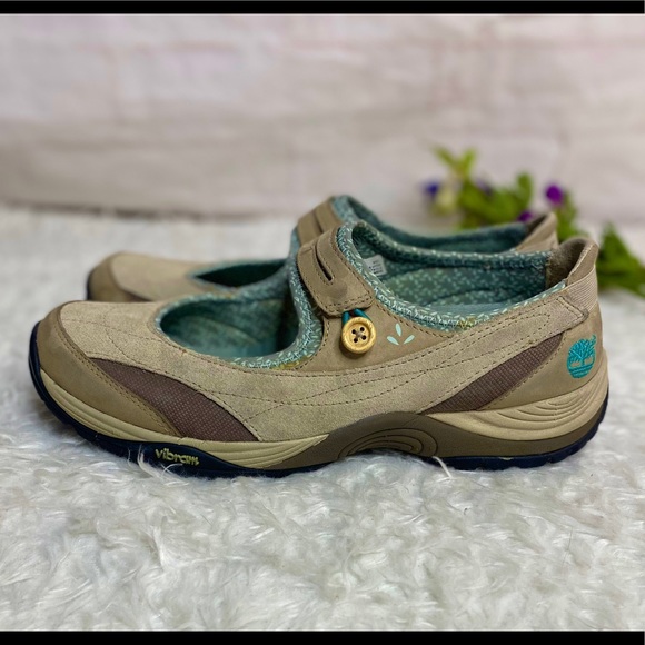 Timberland leather Agile IQ System woman shoes size 9M - Picture 2 of 8